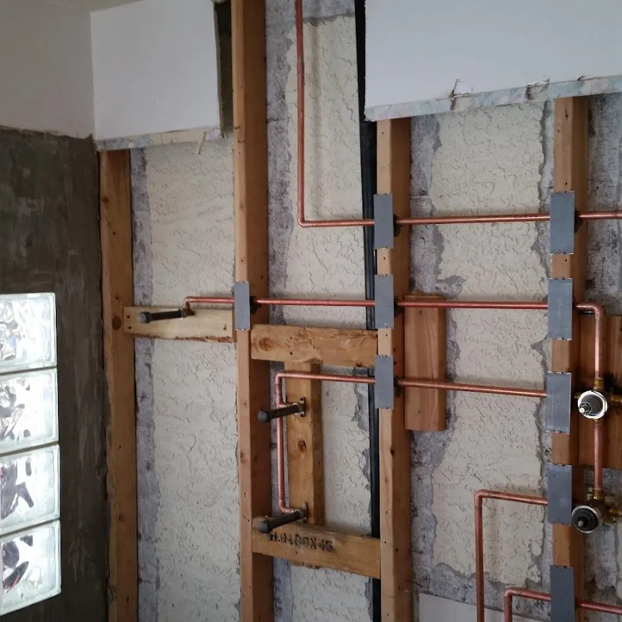 Copper pipe installation for Burst Pipe Repair in California Polytechnic State University
