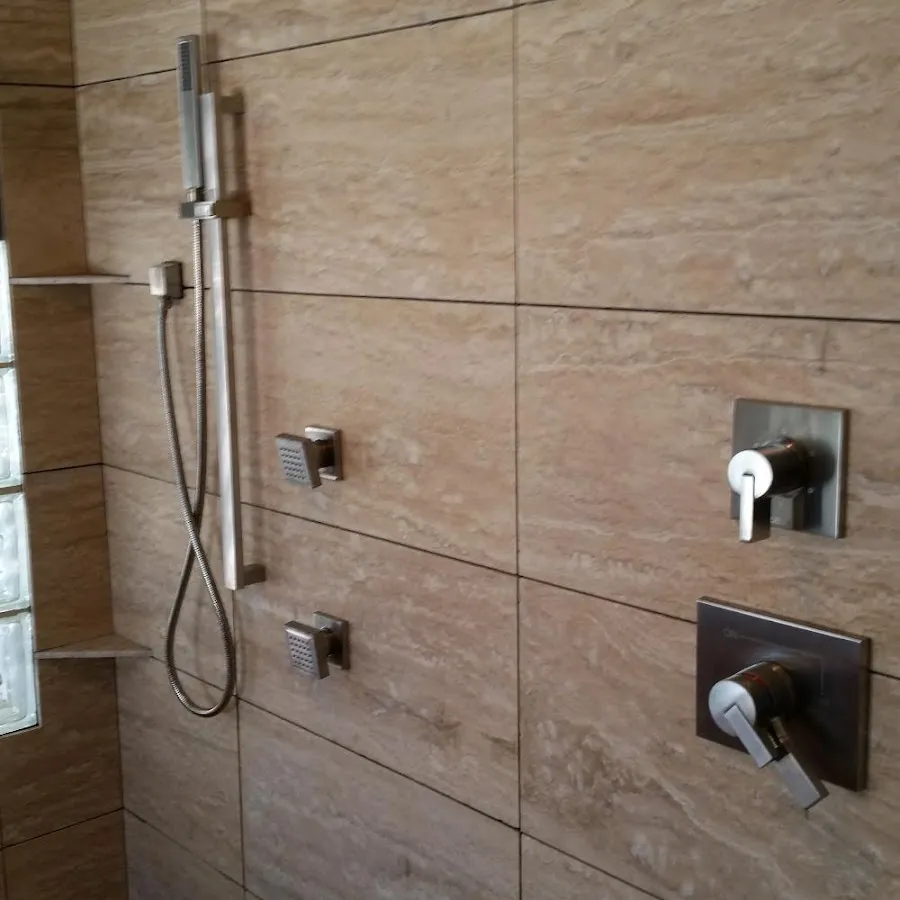 Shower fixture installation for Water Heater Installation in California Polytechnic State University